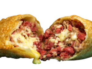 Pastel de Calabresa