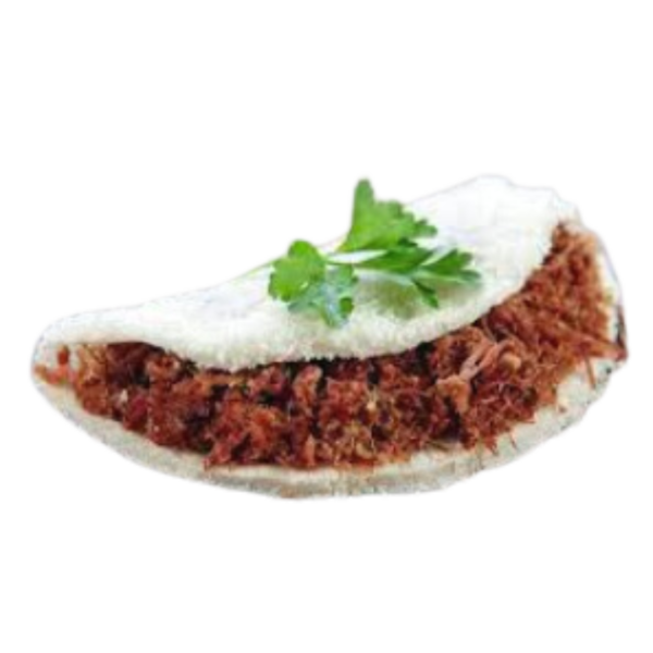 Tapioca de Carne Seca